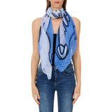 Foulard grande con logo