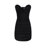 Mini donna abito in jersey crêpe