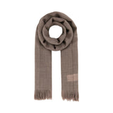 Stola donna in lana con ricamo