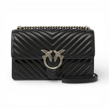 Borsa media a tracolla Love Bag One Chevron