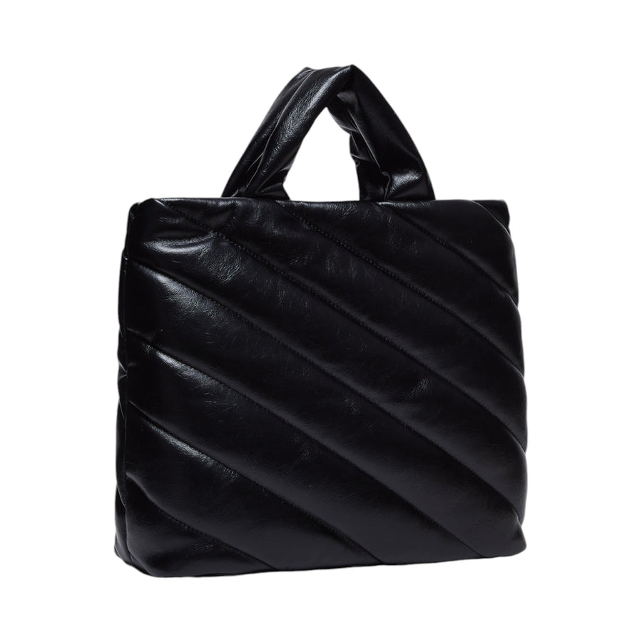 Shopping bag donna glossy matelassé