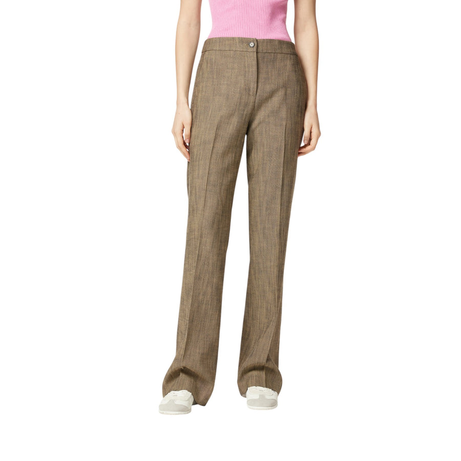 Pantaloni donna da completo linea svasata
