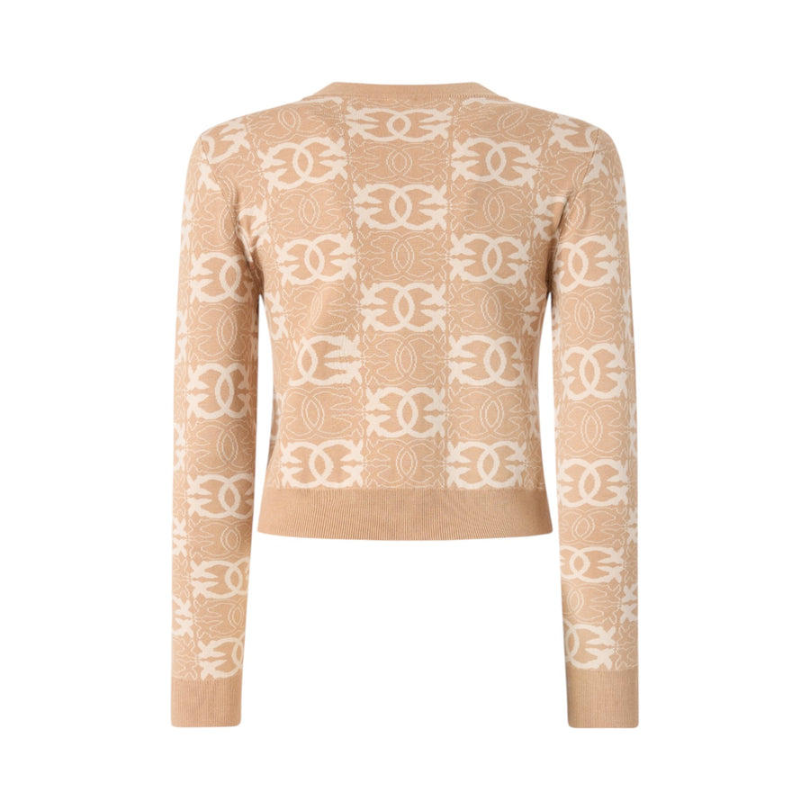Maglia donna cropped con logo Love Birds