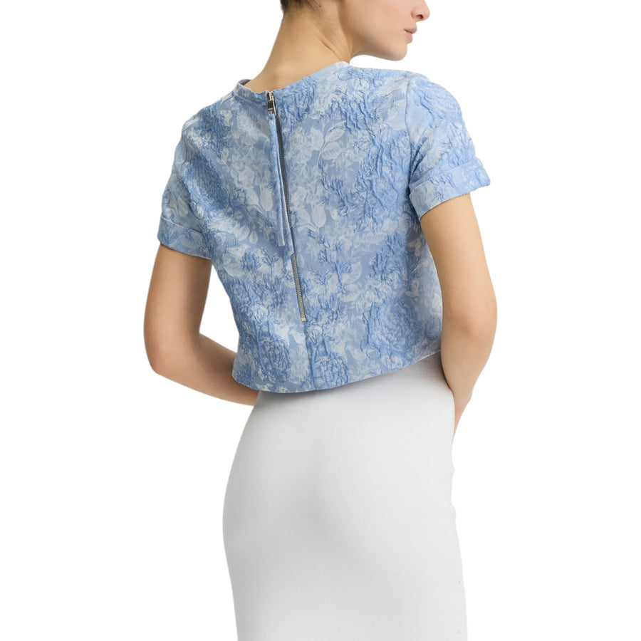 T-shirt donna jacquard elegante