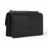 Borsa media a tracolla Love Bag One Chevron