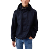 Giacca uomo impermeabile con cappuccio