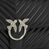 Borsa media a tracolla Love Bag One Chevron