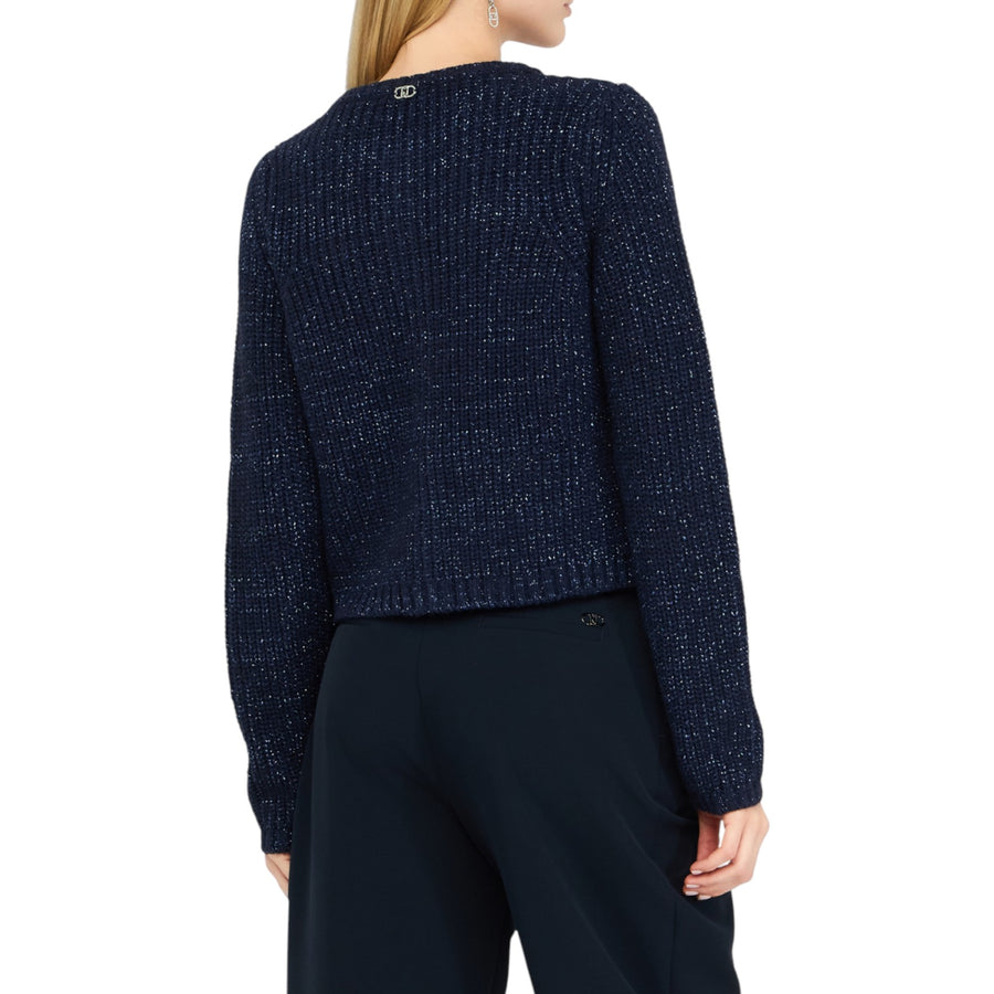 Cardigan donna in misto lana e alpaca