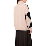 Maglione donna a collo alto