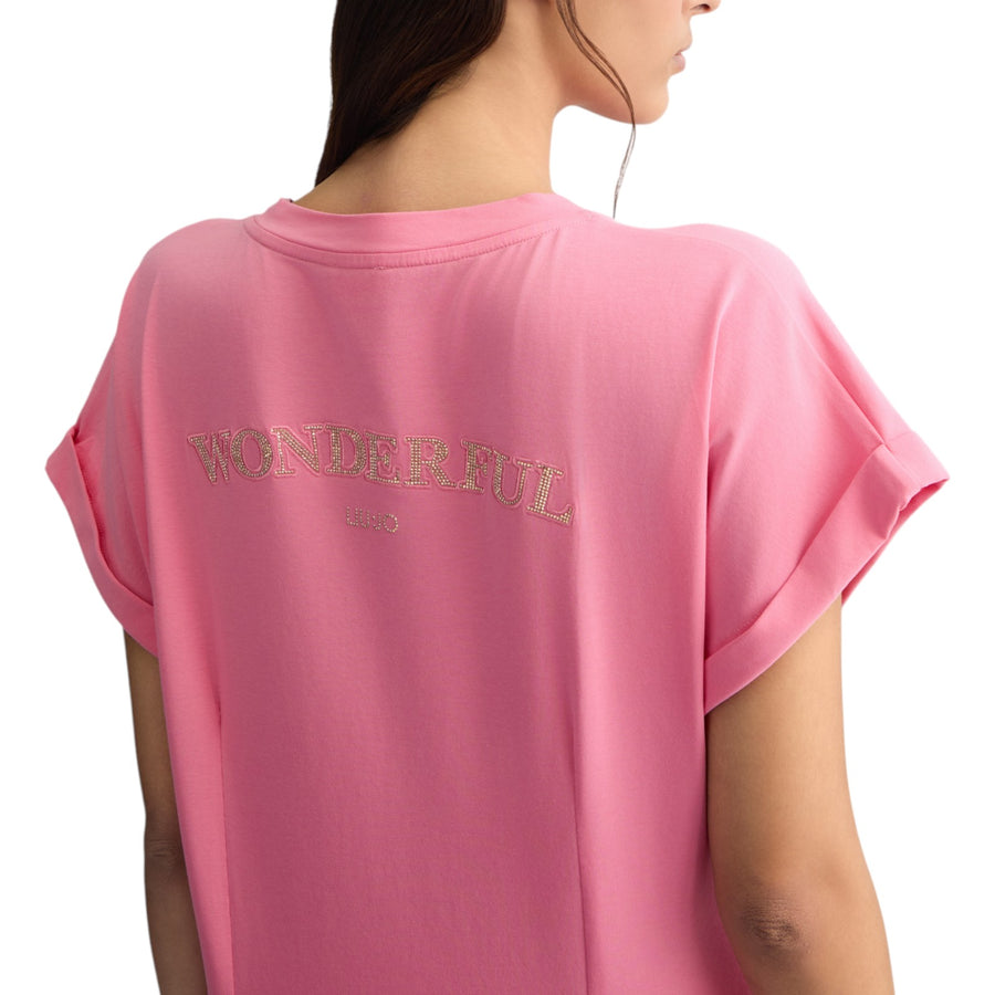 T-shirt donna in cotone
