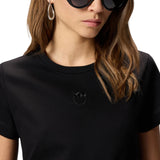 T-shirt donna  con logo Love Birds
