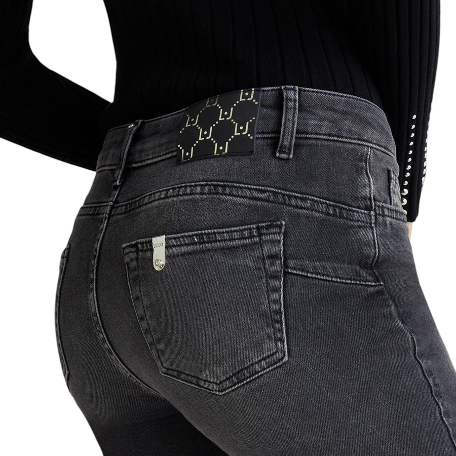 Jeans donna bootcut bottom up