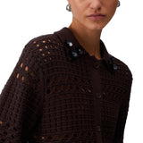 Cardigan donna in crochet