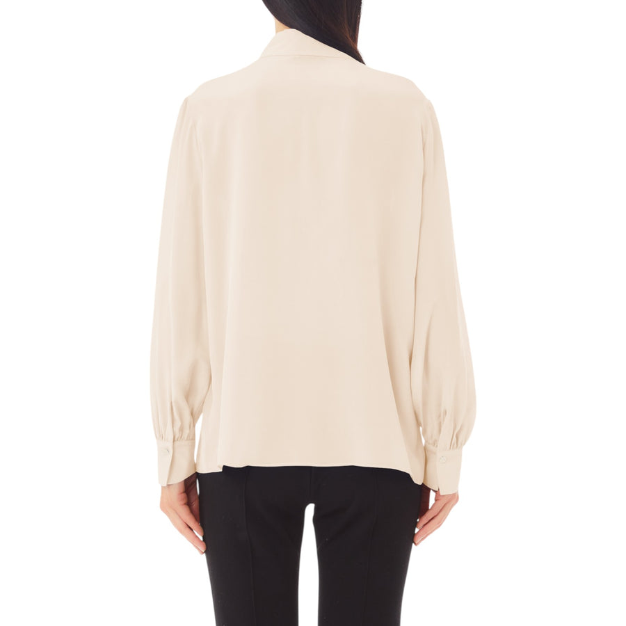 Camicia donna in crêpe de chine