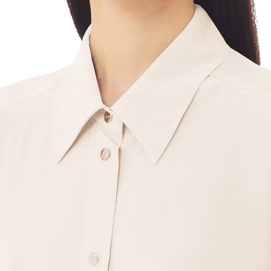 Camicia donna in crêpe de chine