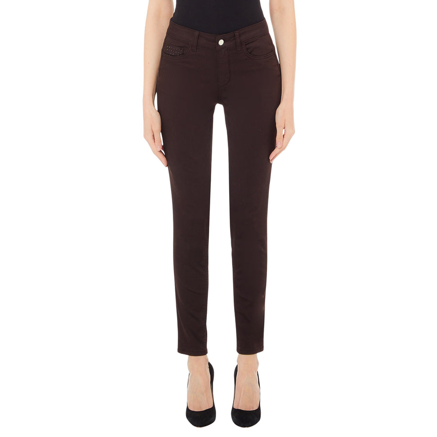 Pantaloni donna cropped bottom up