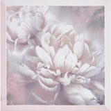 Foulard grande con stampa floreale