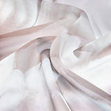 Foulard grande con stampa floreale