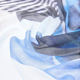 Foulard grande colorblock