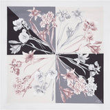 Foulard piccolo a fiori
