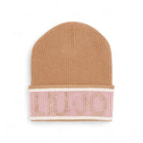 Berretto donna con logo in lurex®