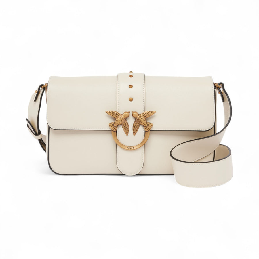 Borsa morbida a spalla Love Bag grande in pelle