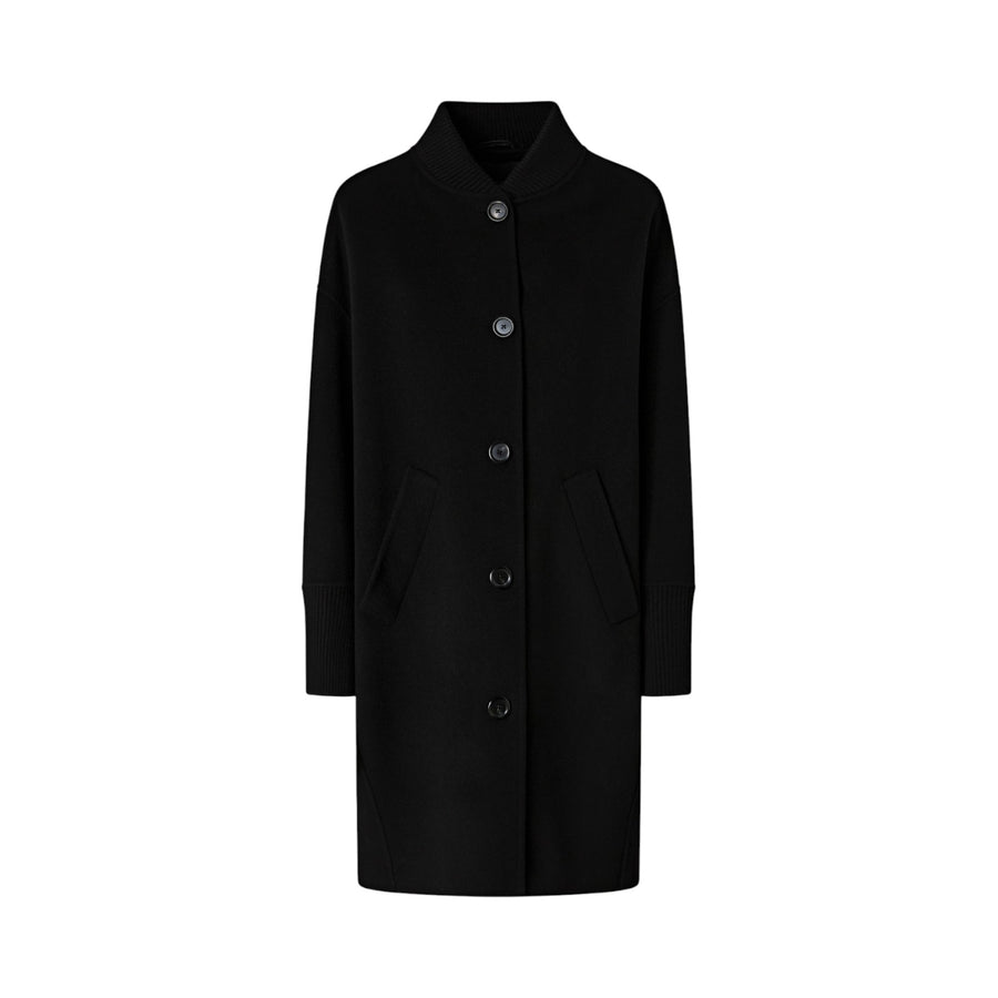 Cappotto donna lungo in panno double