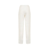 Pantaloni donna dritti in cotone stretch