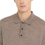 Maglia uomo con colletto polo