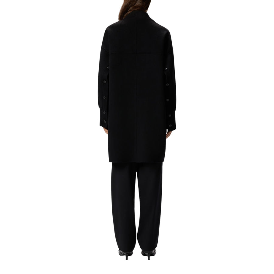 Cappotto donna lungo in panno double