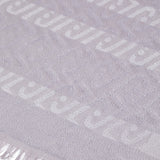 Stola donna monogram jacquard
