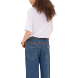 T-shirt donna over con stampa