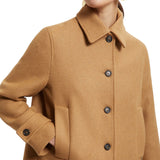 Cappotto donna midi in misto lana