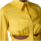 Camicia donna in cotone stretch