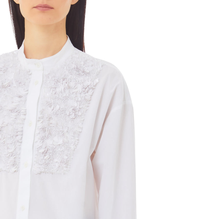 Camicia donna con paillettes