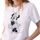 T-shirt donna con stampa
