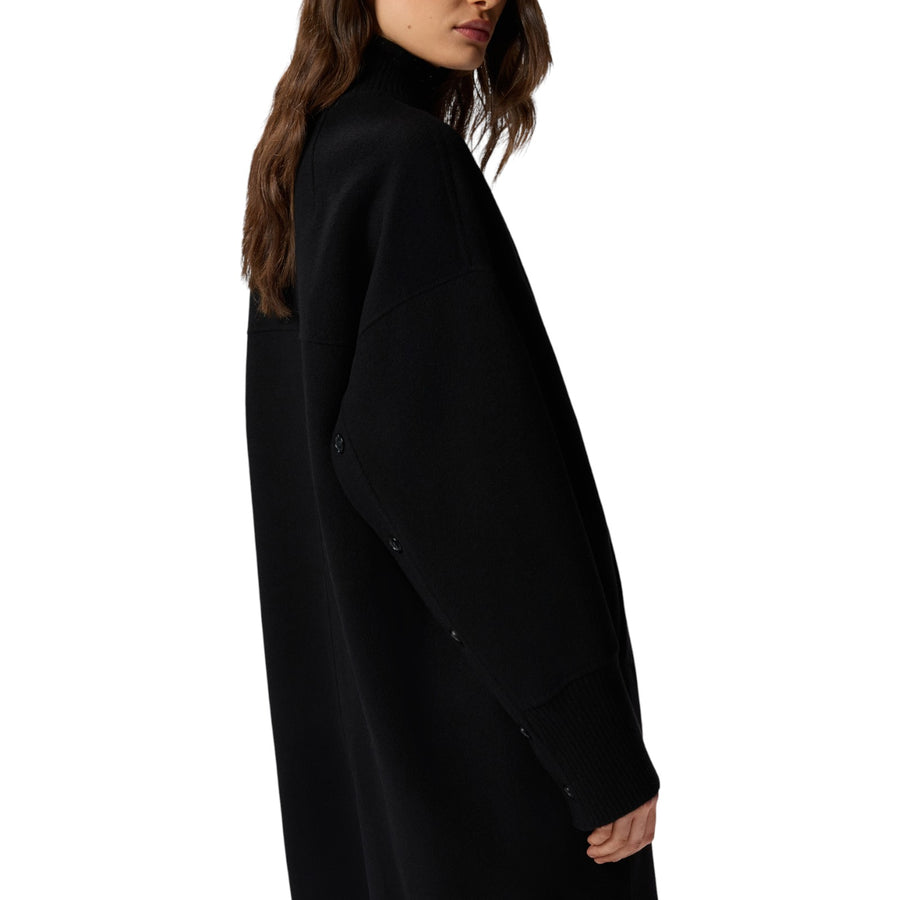 Cappotto donna lungo in panno double