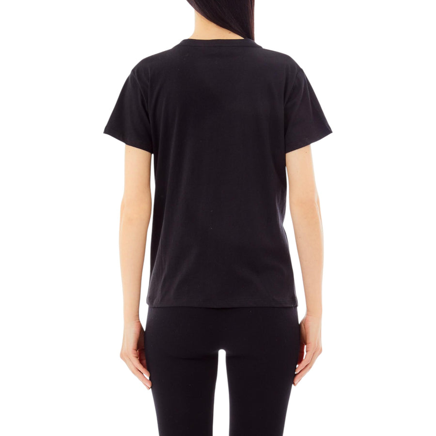T-shirt donna con strass