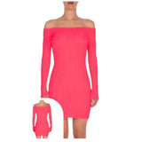 Vestito corto everglow donna