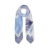 Foulard grande con orchidea