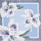 Foulard grande con orchidea