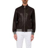 Bomber uomo in pelle