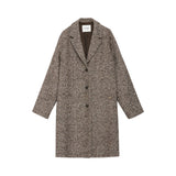 Cappotto donna midi melange