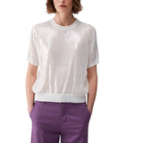 Top donna con paillettes