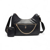 Borsa donna a spalla media con porta monete