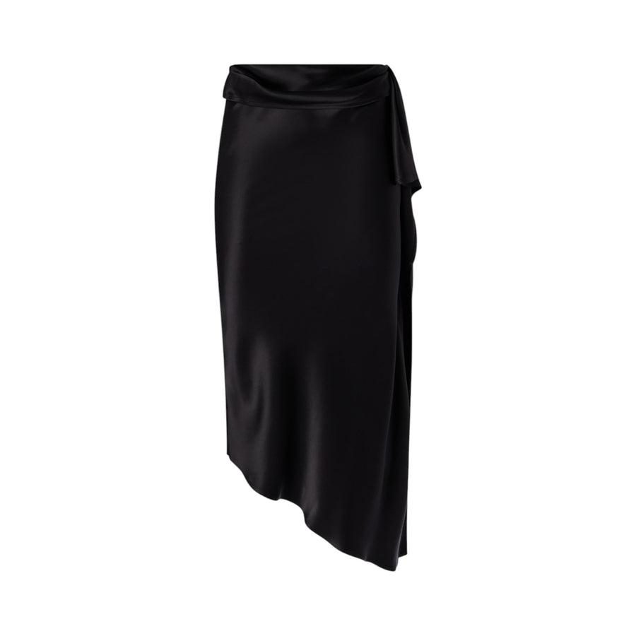 Gonna donna midi asimmetrica