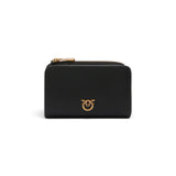 Portafoglio mini in pelle con Love Birds