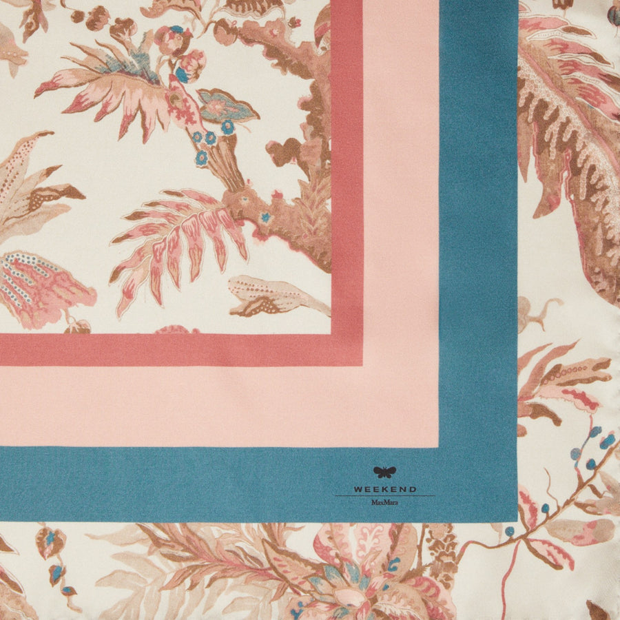 Carré donna in twill stampato