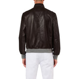 Bomber uomo in pelle