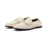 Mocassini donna Soft Square in pelle
